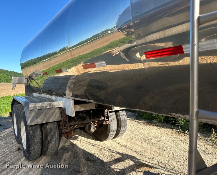 image for item DP8394 1985 Brenner  SS Transport  tank trailer