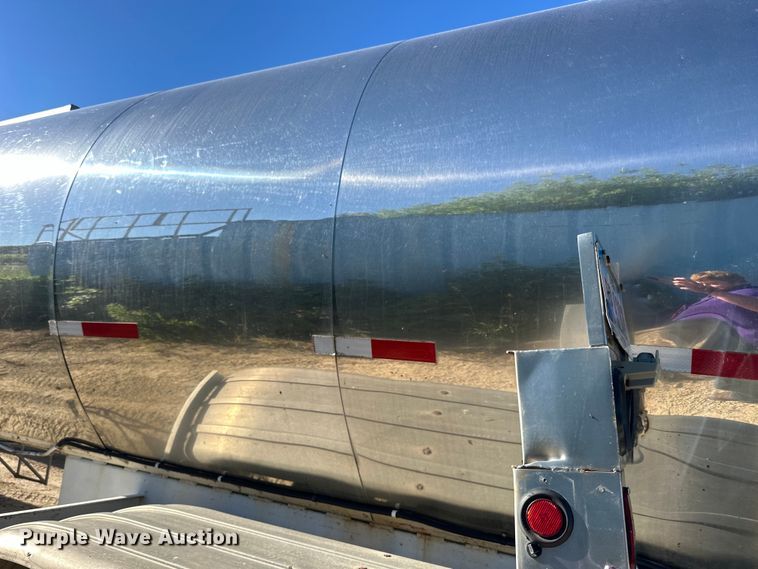 image for item DP8394 1985 Brenner  SS Transport  tank trailer