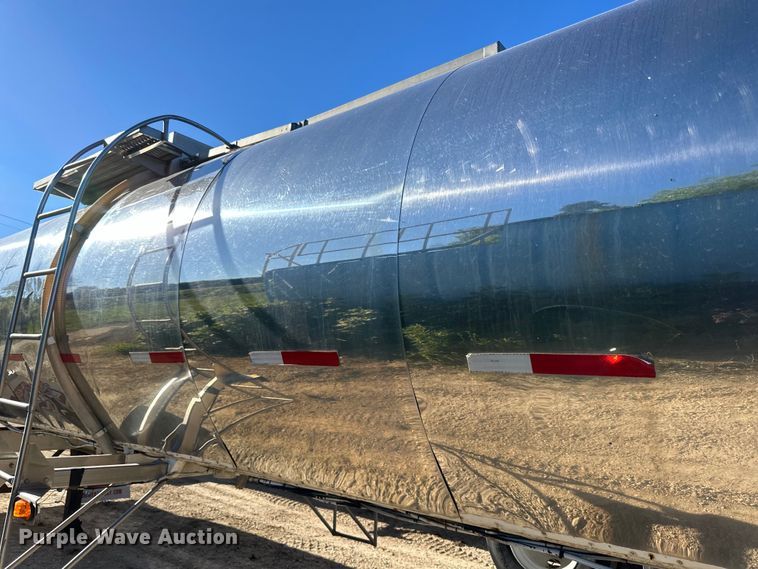 image for item DP8394 1985 Brenner  SS Transport  tank trailer