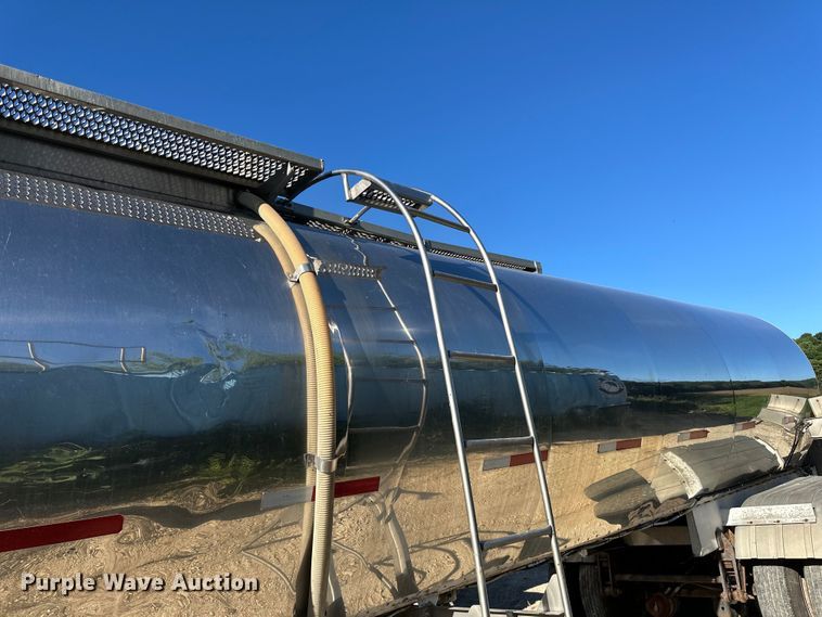 image for item DP8394 1985 Brenner  SS Transport  tank trailer