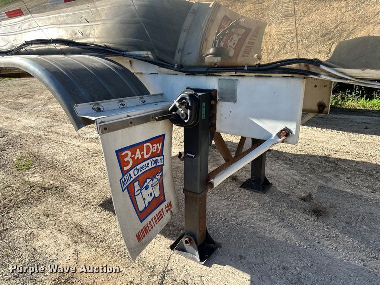 image for item DP8394 1985 Brenner  SS Transport  tank trailer