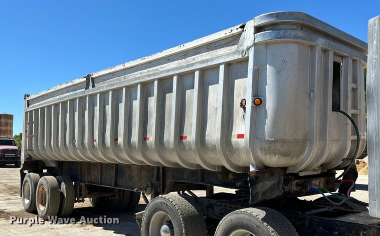 image for item DP8399 1960 Fruehauf end dump trailer