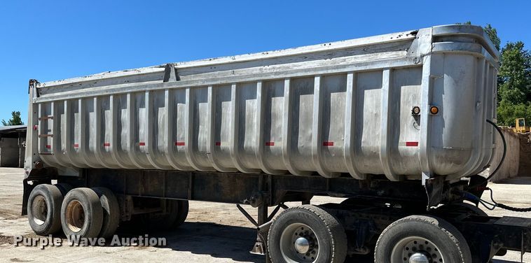 image for item DP8399 1960 Fruehauf end dump trailer