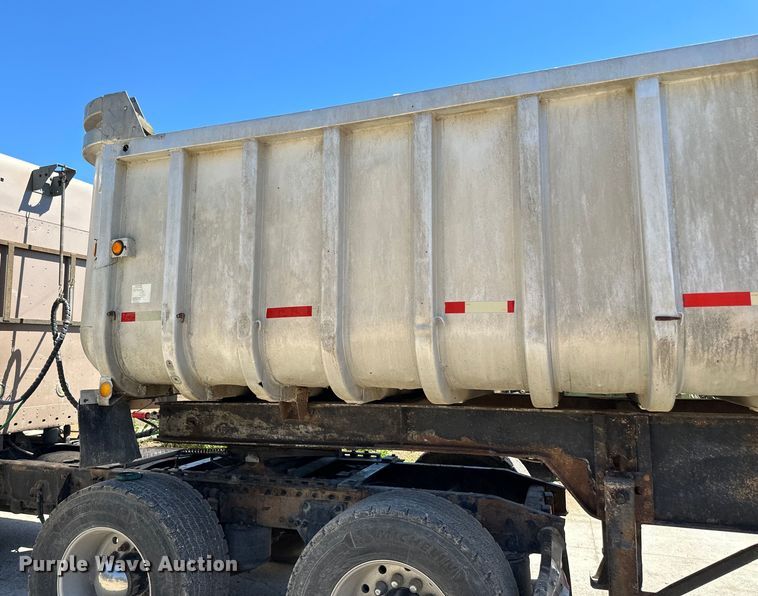 image for item DP8399 1960 Fruehauf end dump trailer