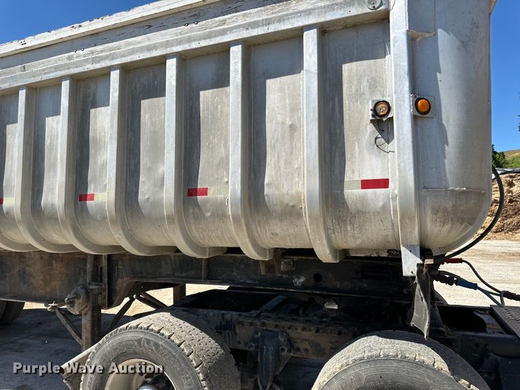 image for item DP8399 1960 Fruehauf end dump trailer