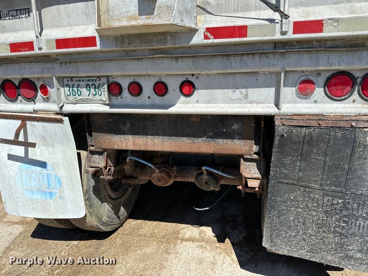 image for item DP8399 1960 Fruehauf end dump trailer