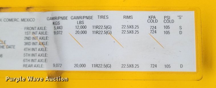 image for item DR4849 2017 Freightliner  Cascadia 113 semi truck