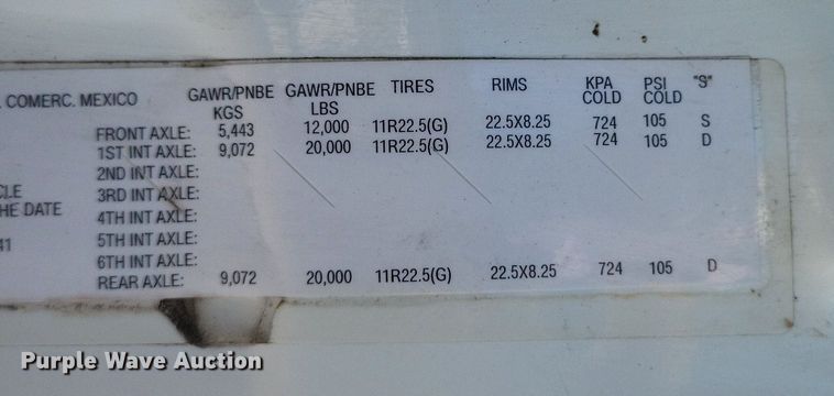 image for item DR4850 2016 Freightliner  Cascadia 125 Evolution  semi truck