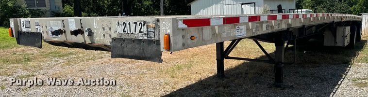 image for item DU3012 1998 Wilson  CF900 flatbed trailer