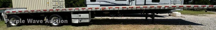 image for item DU3012 1998 Wilson  CF900 flatbed trailer