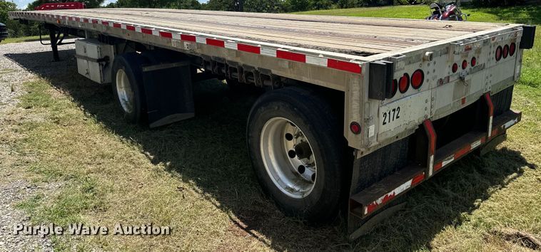 image for item DU3012 1998 Wilson  CF900 flatbed trailer