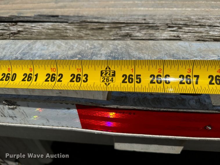 image for item DU3012 1998 Wilson  CF900 flatbed trailer