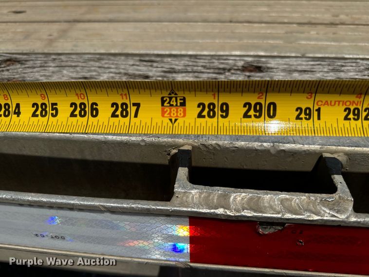 image for item DU3012 1998 Wilson  CF900 flatbed trailer