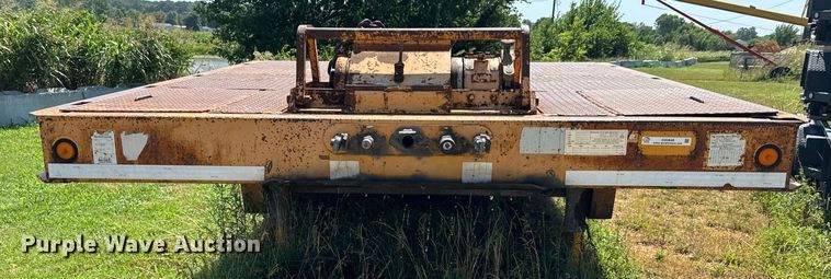 image for item DX0848 2000 Trail King TK70HT-492 hydratail drop deck equipment trailer