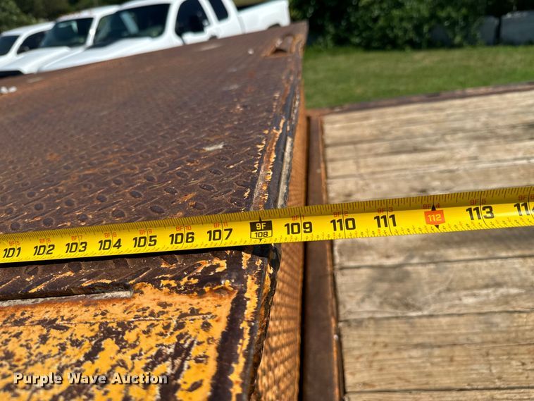 image for item DX0848 2000 Trail King TK70HT-492 hydratail drop deck equipment trailer