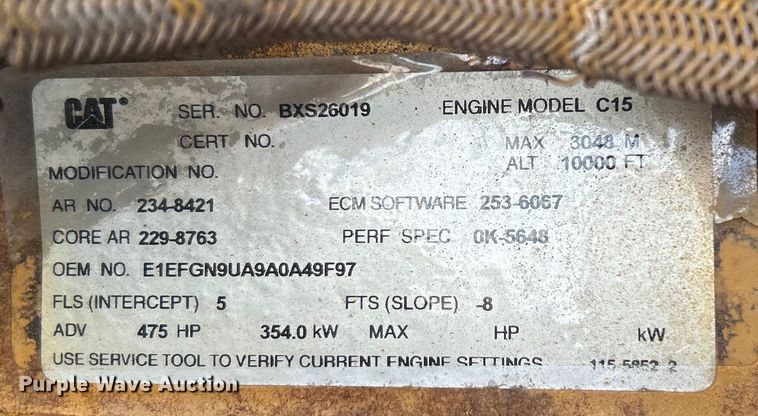 image for item EG0741 2005 Kenworth T600 semi truck