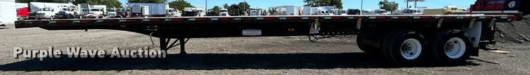 image for item EG0750 2014 Clark Trailers flatbed trailer