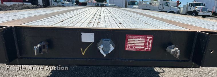 image for item EG0750 2014 Clark Trailers flatbed trailer