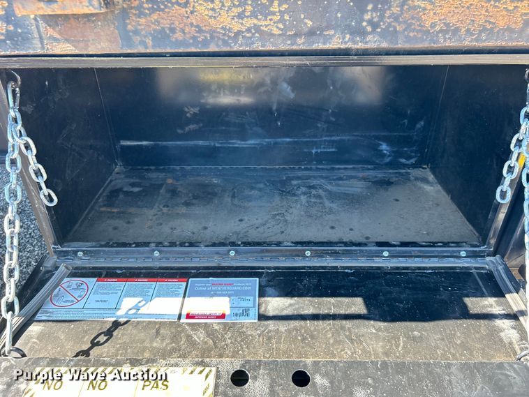 image for item EG0750 2014 Clark Trailers flatbed trailer