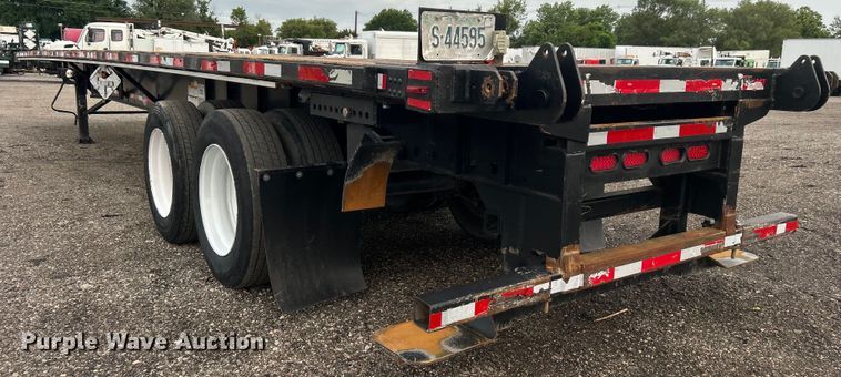 image for item EG0754 2007 Utility Trailer FS2CHS flatbed trailer