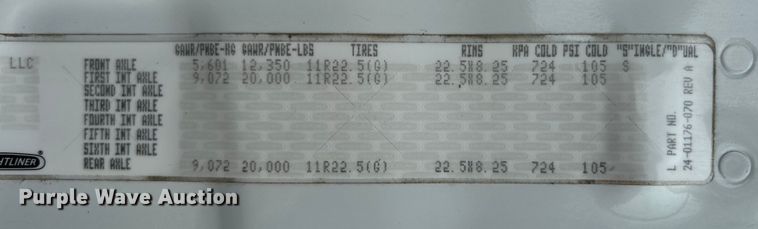 image for item EG1530 2011 Freightliner Cascadia 132 semi truck