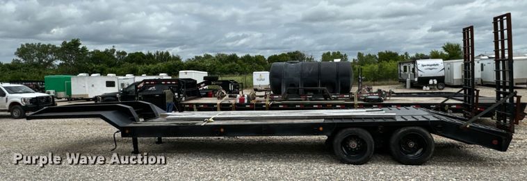 image for item EH4039 1995 Nuttall drop deck equipment trailer