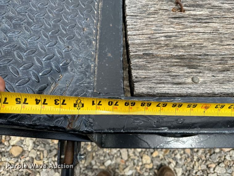 image for item EH4039 1995 Nuttall drop deck equipment trailer