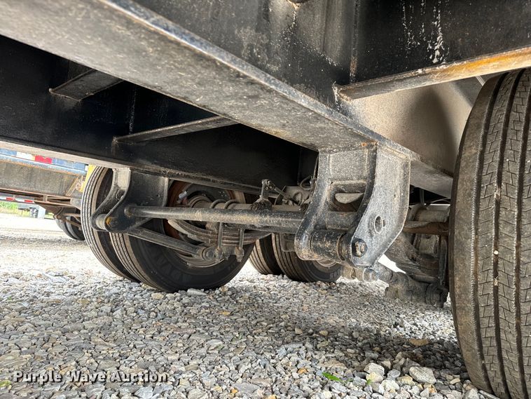 image for item EH4039 1995 Nuttall drop deck equipment trailer