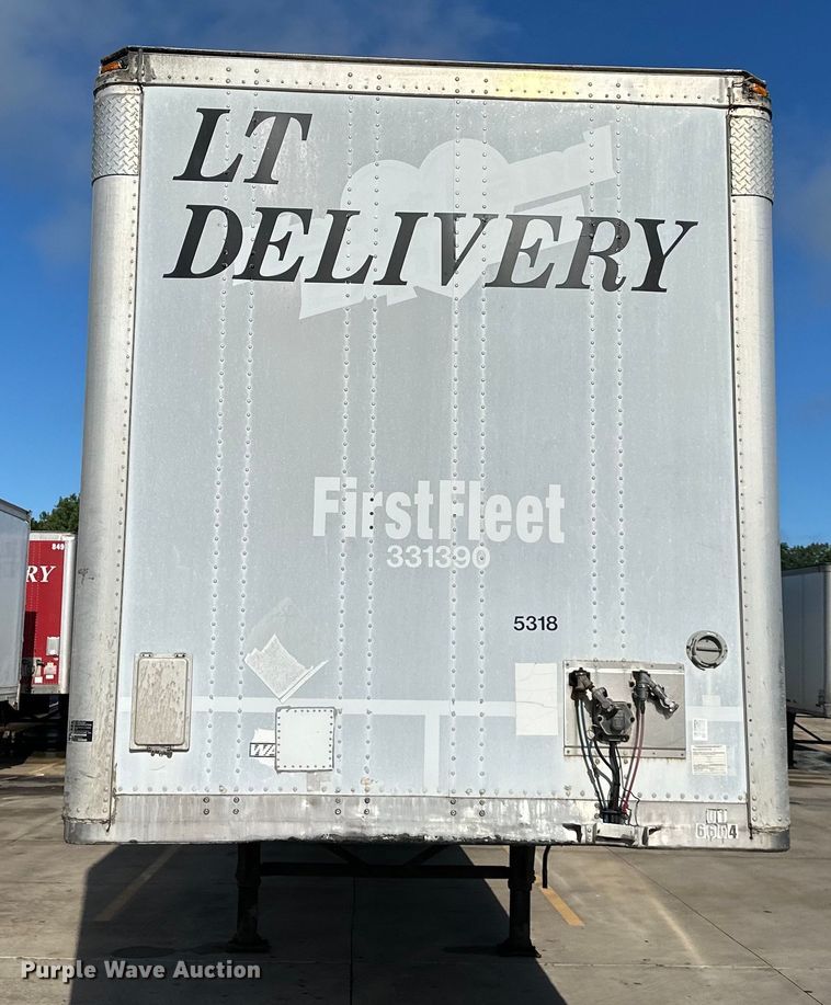 image for item EJ6997 2001 Wabash  dry van trailer