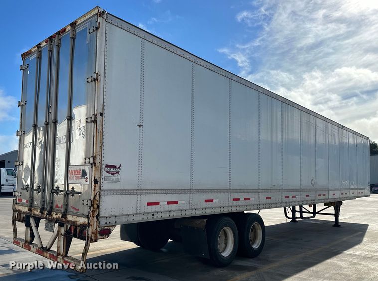image for item EJ6997 2001 Wabash  dry van trailer
