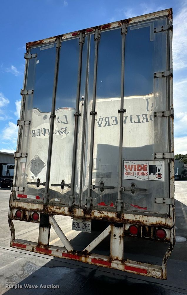 image for item EJ6997 2001 Wabash  dry van trailer