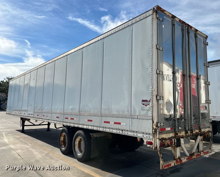 image for item EJ6997 2001 Wabash  dry van trailer
