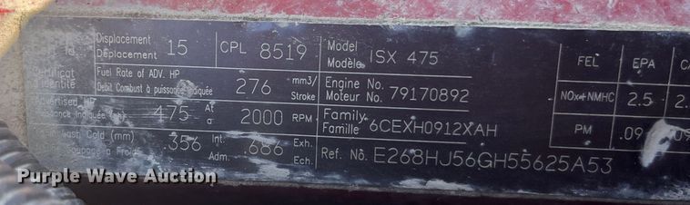 image for item EK8658 2007 Kenworth  T800 semi truck