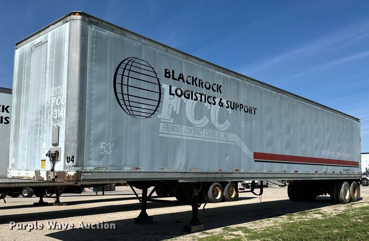 image for item NL9974 1999 Stroughton dry van trailer