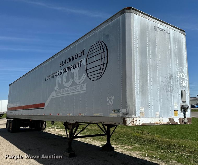 image for item NL9974 1999 Stroughton dry van trailer