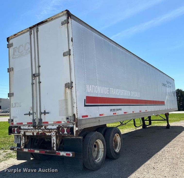 image for item NL9974 1999 Stroughton dry van trailer