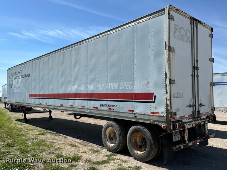 image for item NL9974 1999 Stroughton dry van trailer