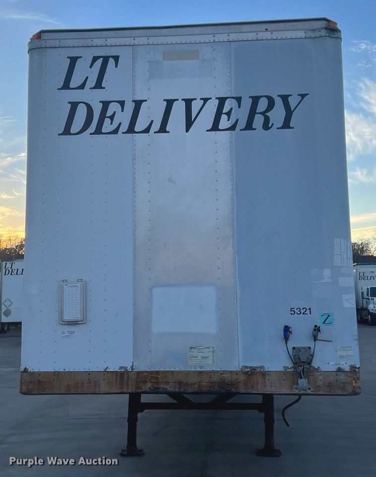 image for item OA9149 1999 Fruehauf dry van trailer