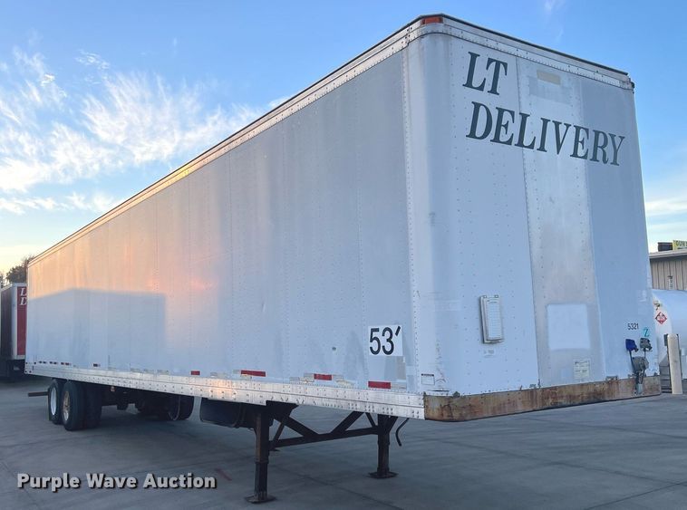 image for item OA9149 1999 Fruehauf dry van trailer