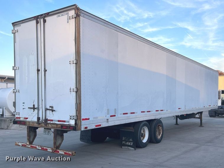 image for item OA9149 1999 Fruehauf dry van trailer