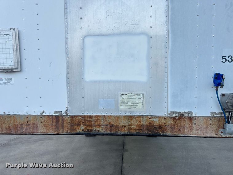 image for item OA9149 1999 Fruehauf dry van trailer