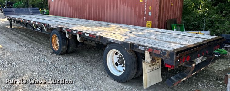 image for item OF9702 2006 Transcraft drop deck trailer