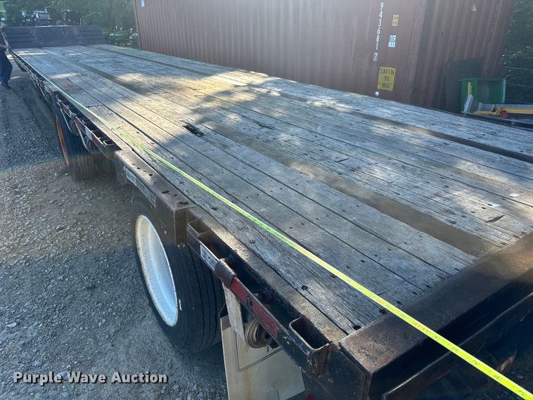 image for item OF9702 2006 Transcraft drop deck trailer