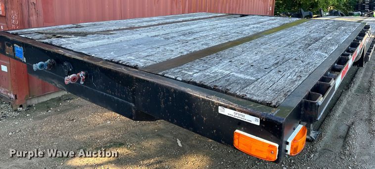 image for item OF9702 2006 Transcraft drop deck trailer