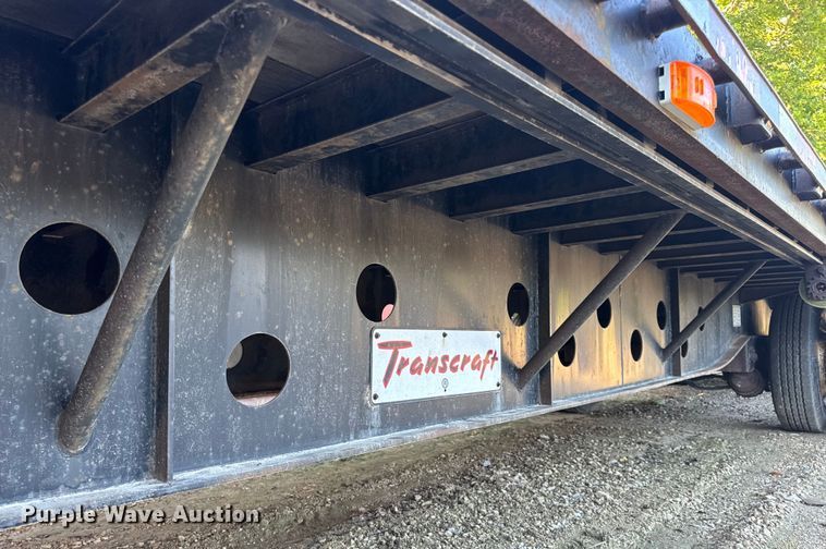 image for item OF9702 2006 Transcraft drop deck trailer