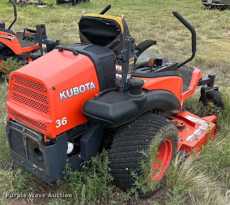 image for item DK6524 Kubota ZG327 ZTR lawn mower