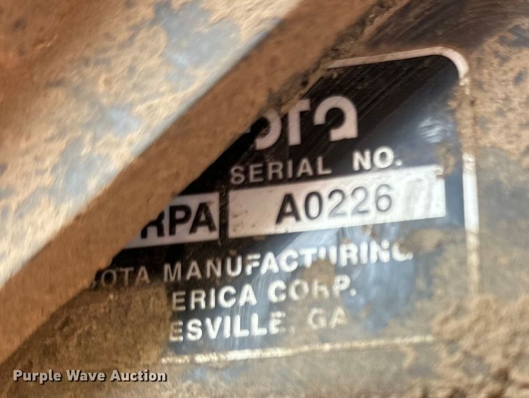 image for item DK6525 Kubota ZG327 ZTR lawn mower