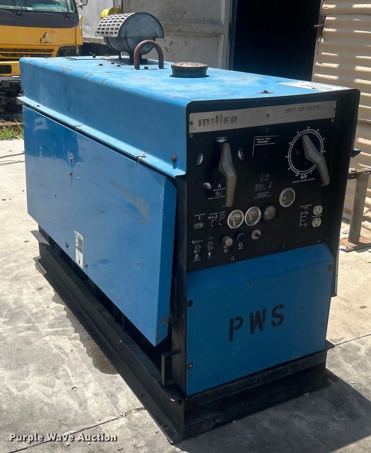 image for item DO6597 Miller Big 40 Diesel welder/generator