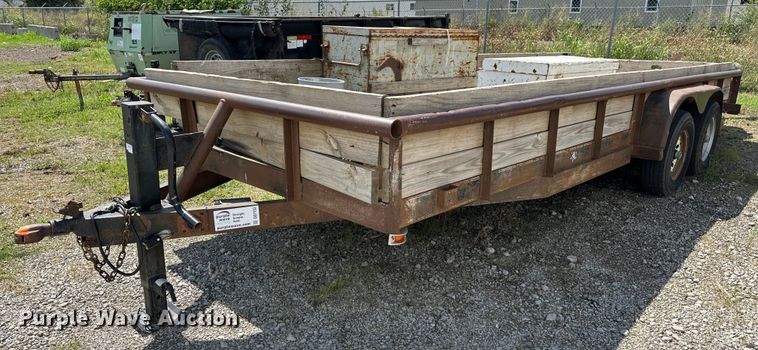 image for item DO7133 Shop built utility trailer