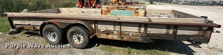 image for item DO7133 Shop built utility trailer